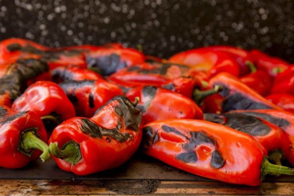 Piperies Florinis - Griechischer Spitzpaprika Salat